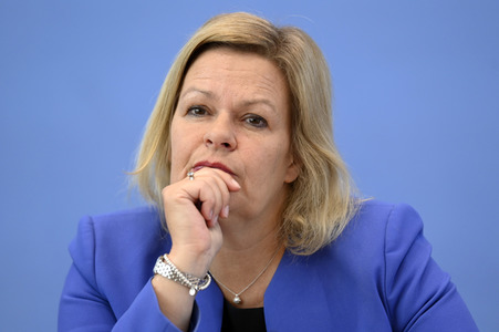 Bundespressekonferenz zur Vorstellung der BSI Präsidentin in Berlin