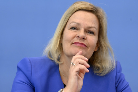 Bundespressekonferenz zur Vorstellung der BSI Präsidentin in Berlin