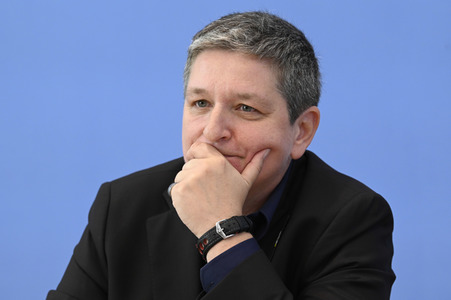 Bundespressekonferenz zur Vorstellung der BSI Präsidentin in Berlin