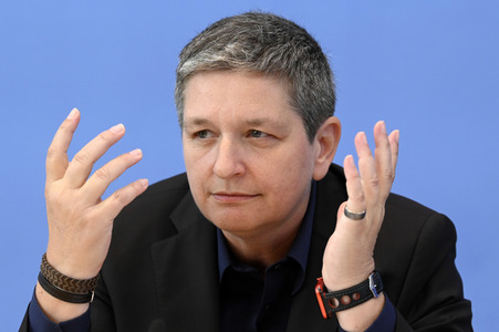 Bundespressekonferenz zur Vorstellung der BSI Präsidentin in Berlin