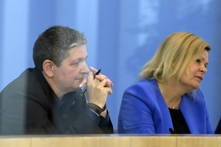 Bundespressekonferenz zur Vorstellung der BSI Präsidentin in Berlin