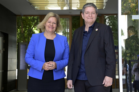 Bundespressekonferenz zur Vorstellung der BSI Präsidentin in Berlin