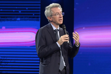 Pressekonferenz Palinsesti Rai 2023-2024 in Neapel