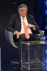 Pressekonferenz Palinsesti Rai 2023-2024 in Neapel