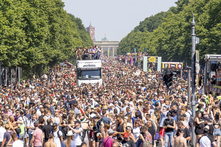 Rave The Planet Techno-Parade in Berlin