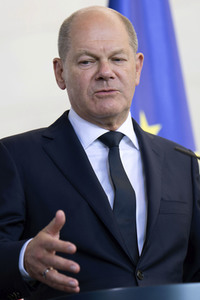 Empfang des Premierministers von Australien im Kanzleramt in Berlin