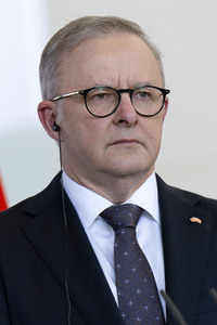 Empfang des Premierministers von Australien im Kanzleramt in Berlin