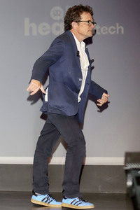 Verleihung des Frontier Award an Michael J. Fox in München