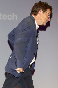 Verleihung des Frontier Award an Michael J. Fox in München
