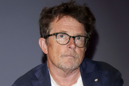 Verleihung des Frontier Award an Michael J. Fox in München