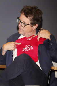 Verleihung des Frontier Award an Michael J. Fox in München