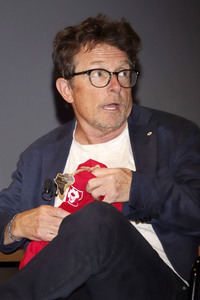 Verleihung des Frontier Award an Michael J. Fox in München