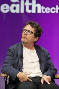 Verleihung des Frontier Award an Michael J. Fox in München