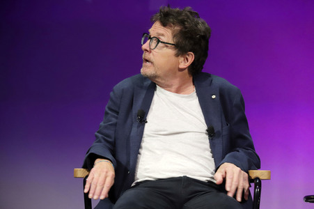 Verleihung des Frontier Award an Michael J. Fox in München