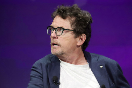 Verleihung des Frontier Award an Michael J. Fox in München