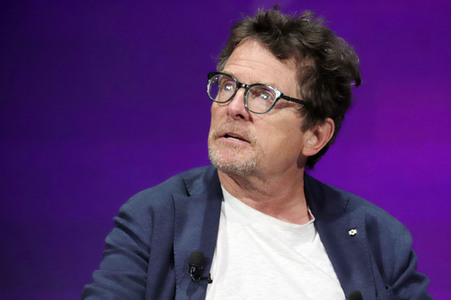 Verleihung des Frontier Award an Michael J. Fox in München