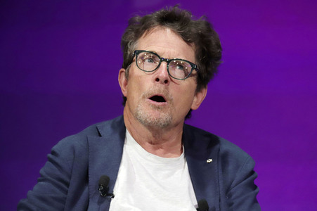 Verleihung des Frontier Award an Michael J. Fox in München