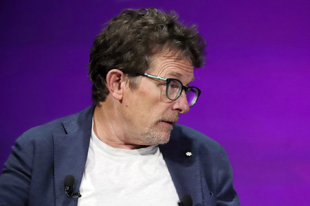 Verleihung des Frontier Award an Michael J. Fox in München