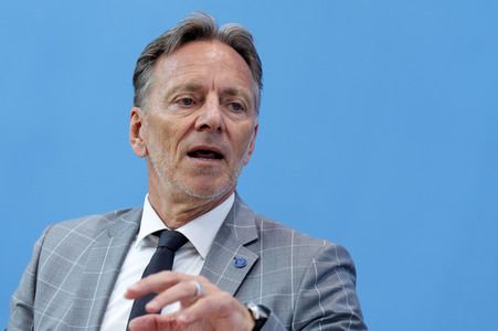 Bundespressekonferenz Lagebild häusliche Gewalt und Start der Studie LeSuBia in Berlin
