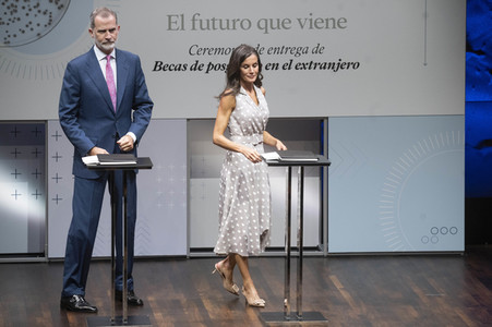 Vergabe von La Caixa-Stipendien in Madrid