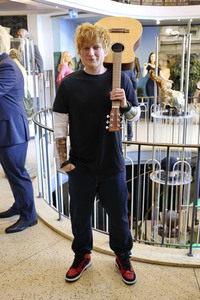 Präsentation der Wachsfigur von Ed Sheeran in Hamburg