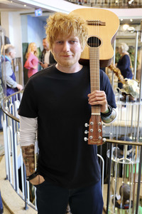 Präsentation der Wachsfigur von Ed Sheeran in Hamburg