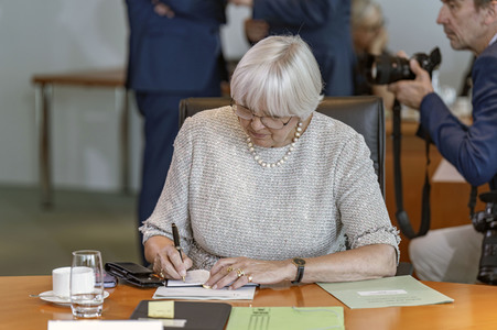 69. Sitzung des Bundeskabinetts in Berlin