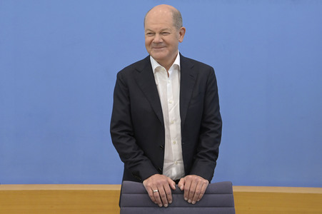 Sommerpressekonferenz von Olaf Scholz in Berlin