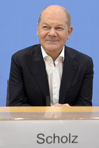 Sommerpressekonferenz von Olaf Scholz in Berlin