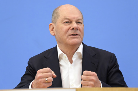 Sommerpressekonferenz von Olaf Scholz in Berlin