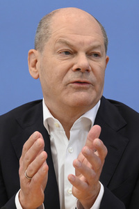 Sommerpressekonferenz von Olaf Scholz in Berlin