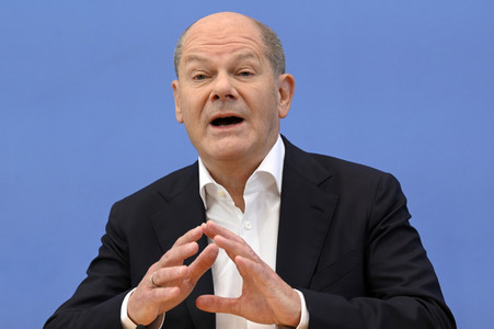 Sommerpressekonferenz von Olaf Scholz in Berlin