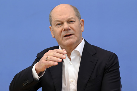 Sommerpressekonferenz von Olaf Scholz in Berlin