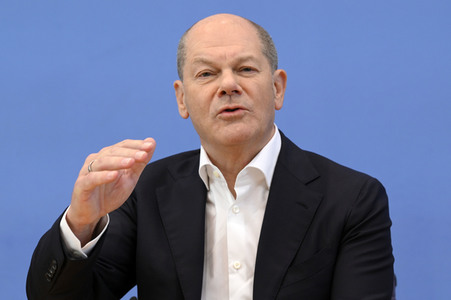 Sommerpressekonferenz von Olaf Scholz in Berlin