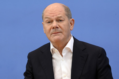 Sommerpressekonferenz von Olaf Scholz in Berlin