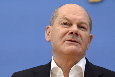 Sommerpressekonferenz von Olaf Scholz in Berlin