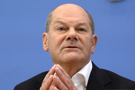 Sommerpressekonferenz von Olaf Scholz in Berlin