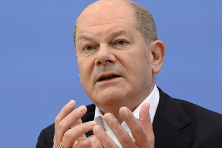Sommerpressekonferenz von Olaf Scholz in Berlin