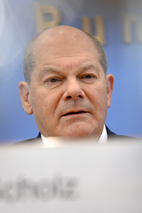 Sommerpressekonferenz von Olaf Scholz in Berlin