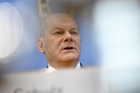 Sommerpressekonferenz von Olaf Scholz in Berlin
