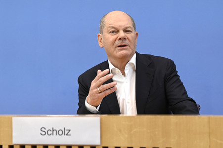 Sommerpressekonferenz von Olaf Scholz in Berlin