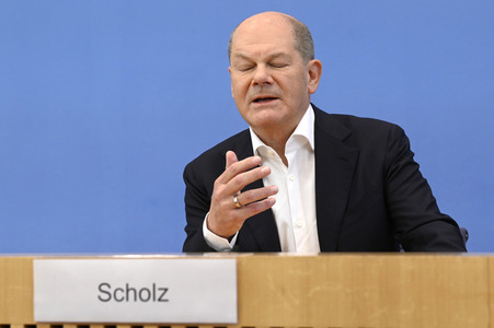 Sommerpressekonferenz von Olaf Scholz in Berlin