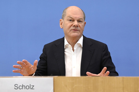 Sommerpressekonferenz von Olaf Scholz in Berlin