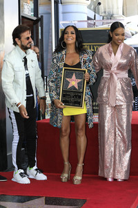 Sheila E. erhält einen Stern auf dem Hollywood Walk of Fame in Los Angeles