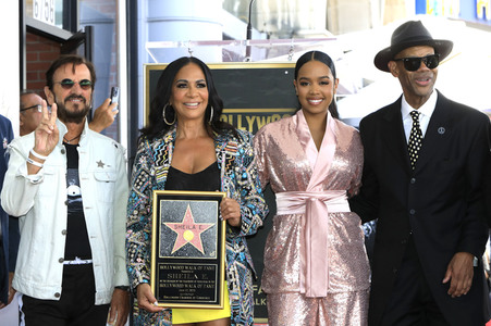 Sheila E. erhält einen Stern auf dem Hollywood Walk of Fame in Los Angeles