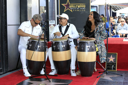 Sheila E. erhält einen Stern auf dem Hollywood Walk of Fame in Los Angeles