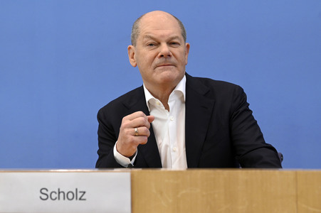 Sommerpressekonferenz von Olaf Scholz in Berlin