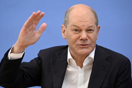 Sommerpressekonferenz von Olaf Scholz in Berlin