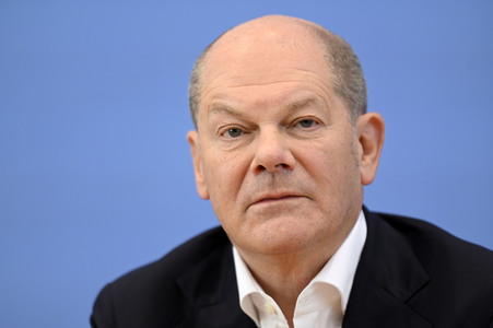 Sommerpressekonferenz von Olaf Scholz in Berlin