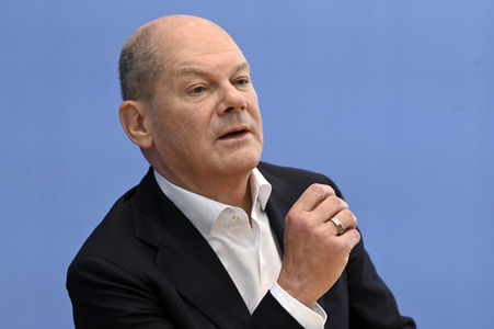 Sommerpressekonferenz von Olaf Scholz in Berlin